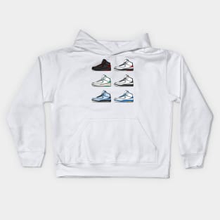 AJ 2 Retro Sneaker Kids Hoodie